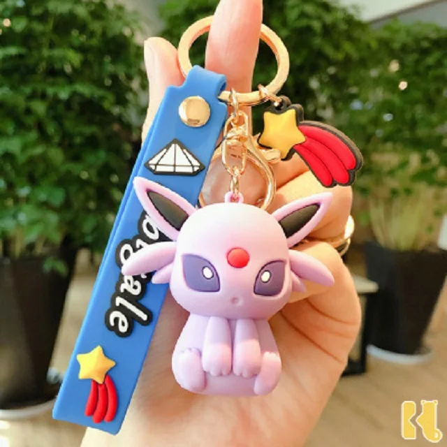 Porte-clés pendentif Eevee Evolutions