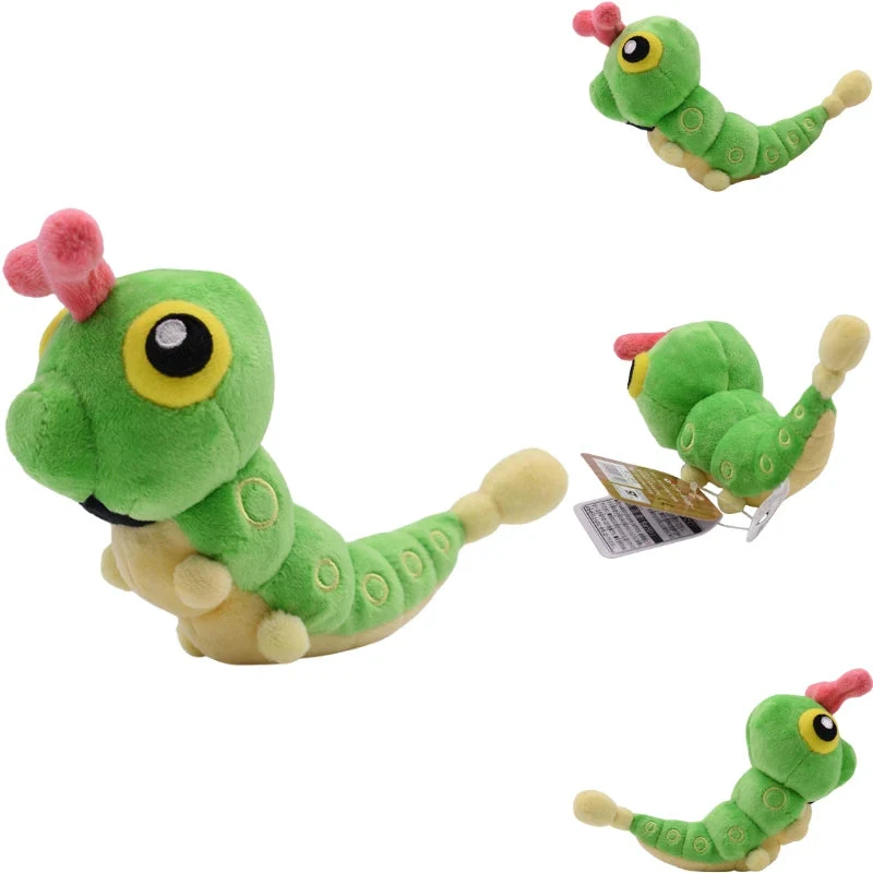 Peluches Pokémon Shiny Shiny Smettbo, Mimigma, Riolu, Caterpillar et autres