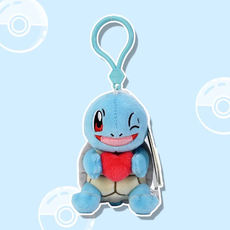 Pendentif en peluche Pokémon mignon avec coeur