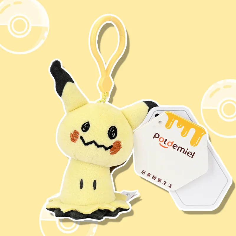 Pendentif en peluche Pokémon mignon avec coeur