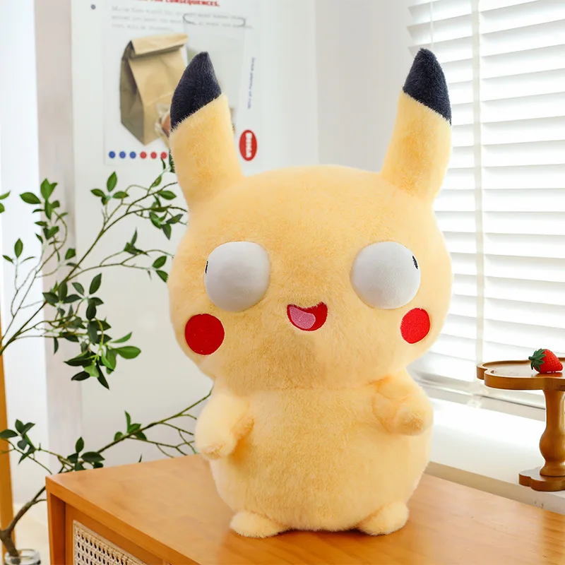 Peluches amusantes de Pikachu, Schiggy, Bulbasaur ou Salamèche (23/30/45cm)