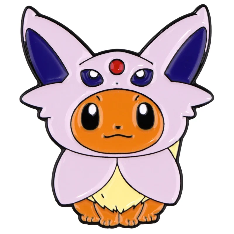 Broches mignonnes d'évolutions de cosplay d'Eevee