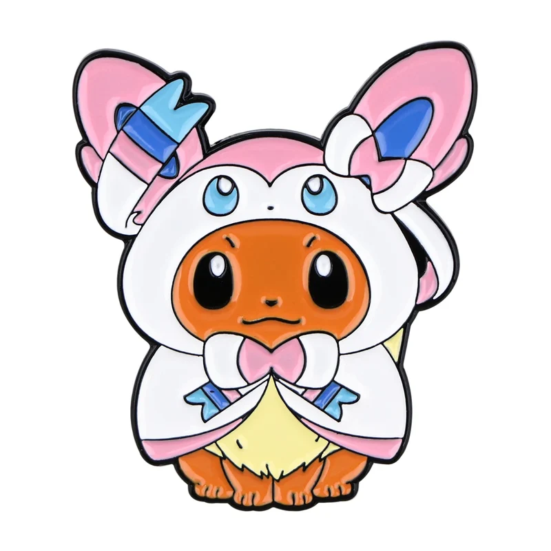 Broches mignonnes d'évolutions de cosplay d'Eevee