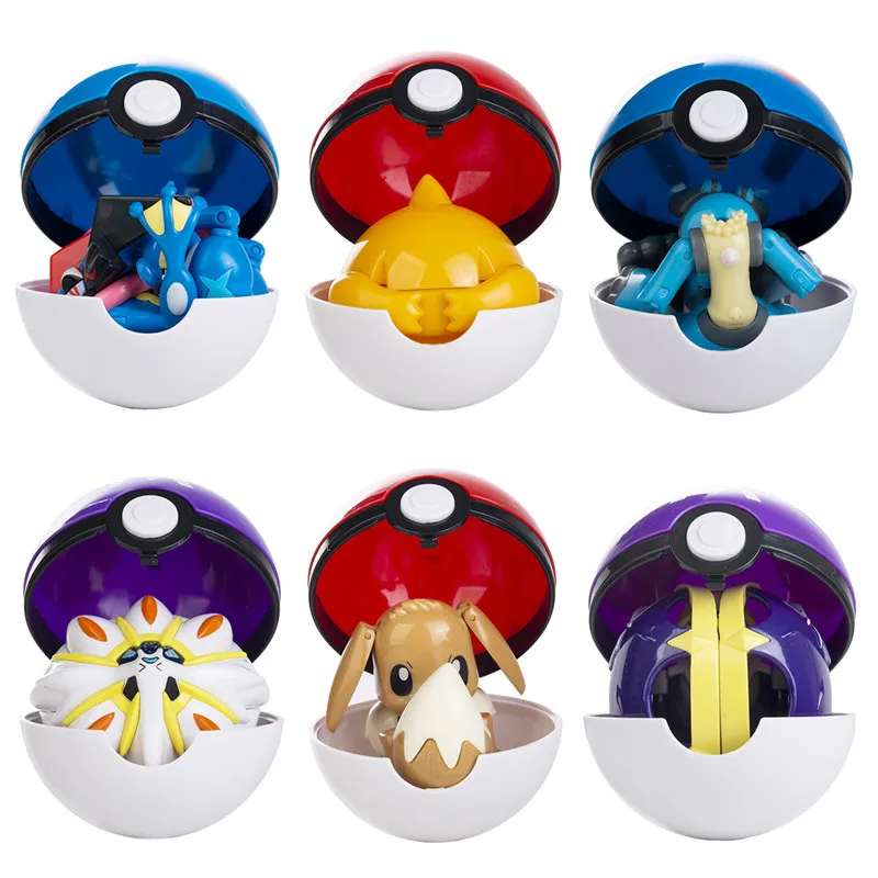 Jouet Pokémon - Grande Pokéball avec figurine Pokémon pour jouer ou collectionner