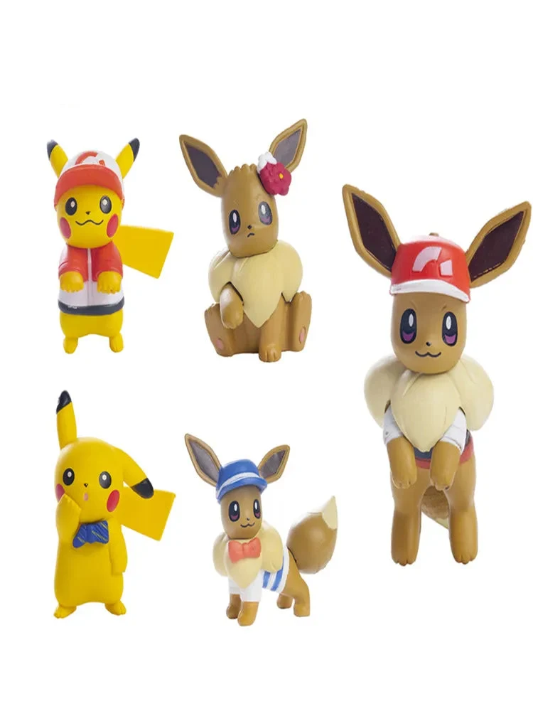 Ensembles de figurines Pokémon aux designs différents