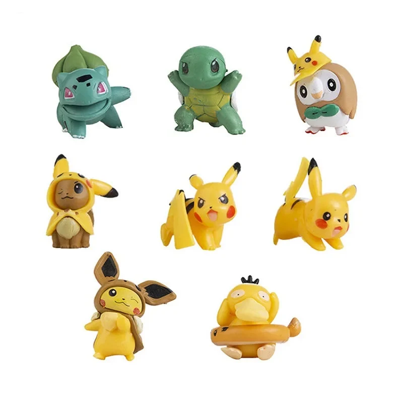 Ensembles de figurines Pokémon aux designs différents