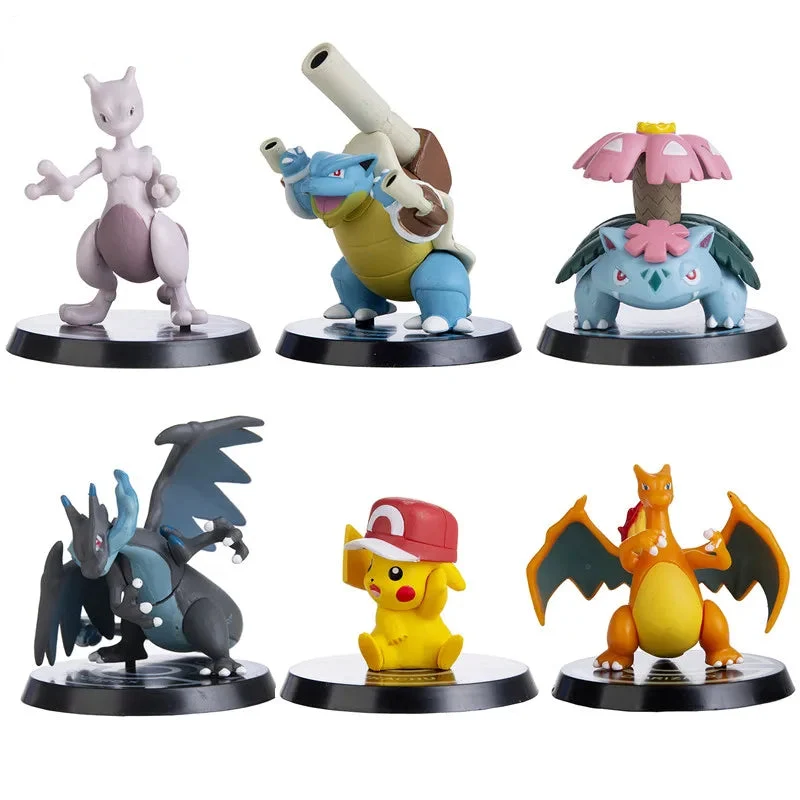 Ensembles de figurines Pokémon aux designs différents