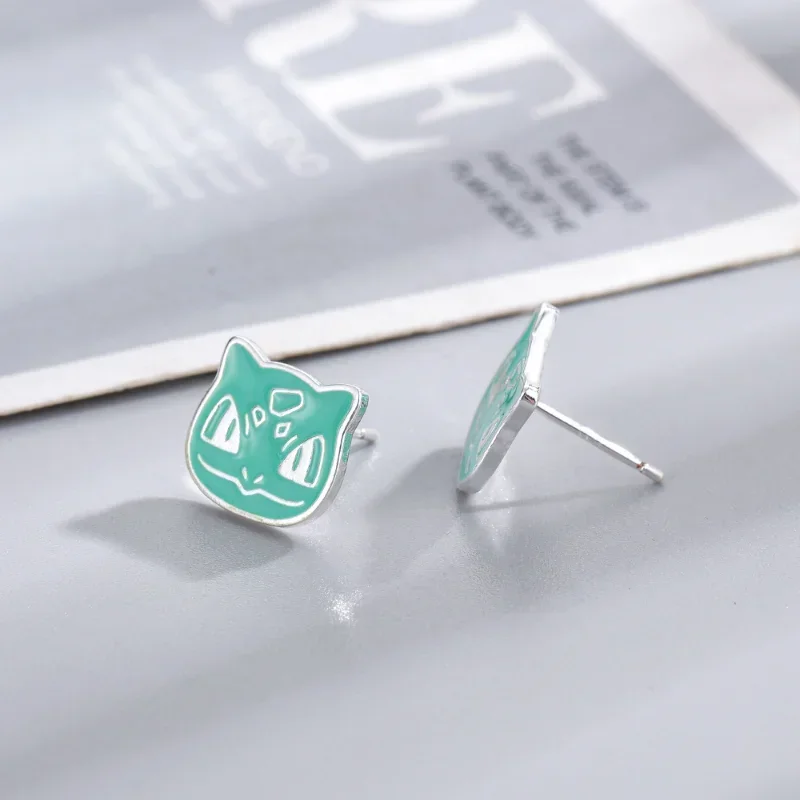 Superbes boucles d'oreilles Pokémon Pikachu, Schiggy, Evoli, Salamèche ou Bulbasaur