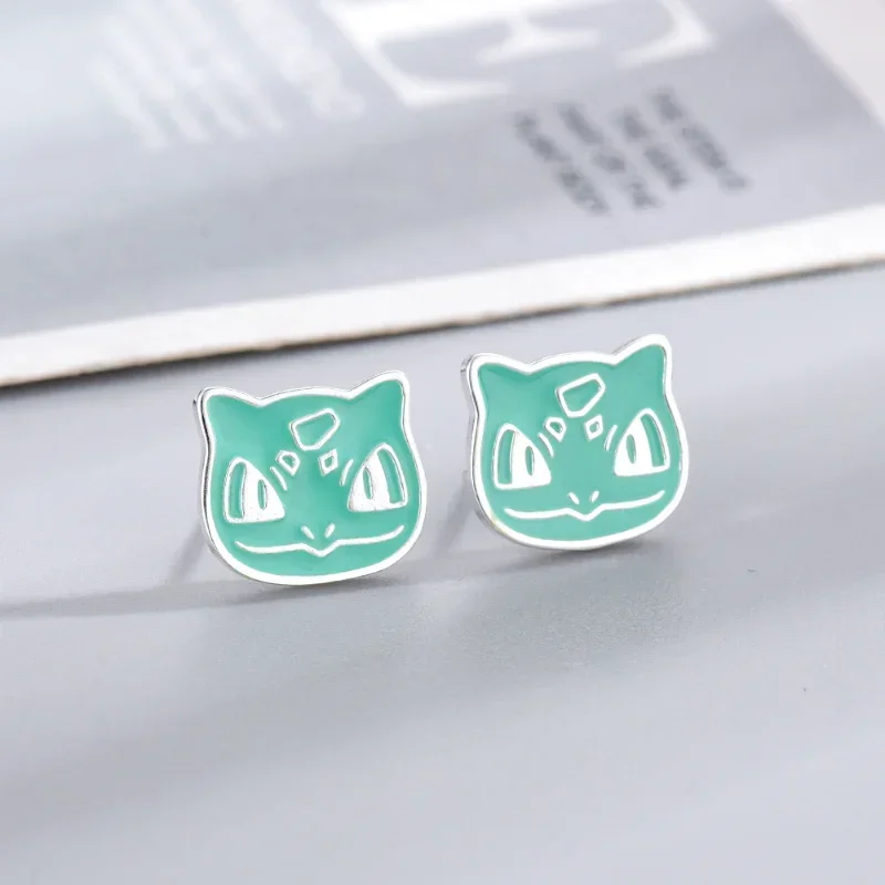 Superbes boucles d'oreilles Pokémon Pikachu, Schiggy, Evoli, Salamèche ou Bulbasaur