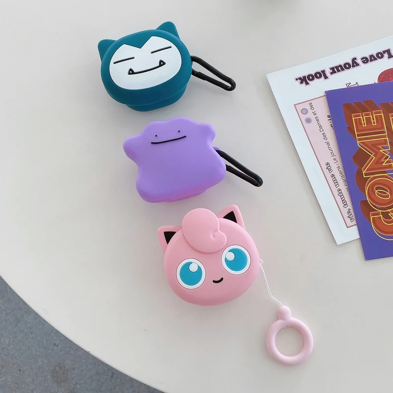 Étuis de protection Jigglypuff ou Snorlax pour Samsung Galaxy Buds Live 2 Pro 2