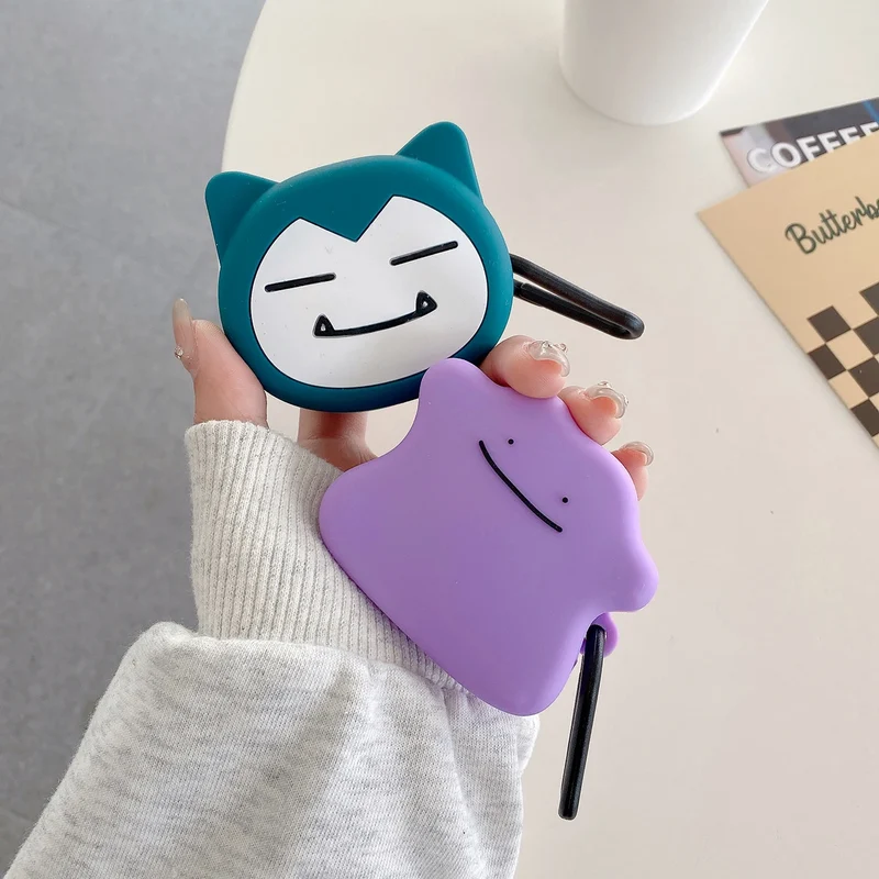 Étuis de protection Jigglypuff ou Snorlax pour Samsung Galaxy Buds Live 2 Pro 2