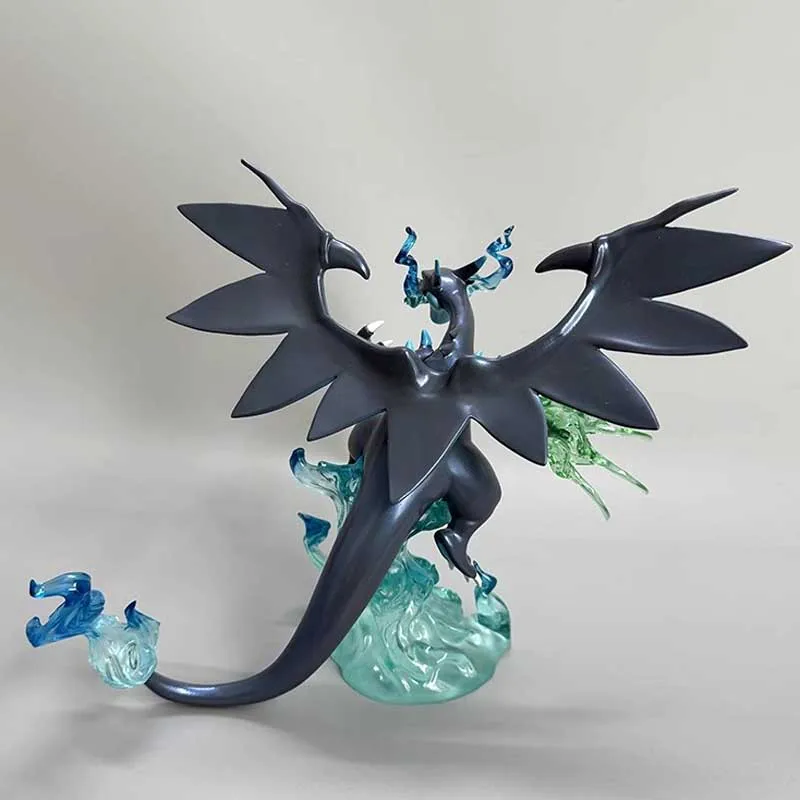 Figurine détaillée de Pokémon Glurak Charizard ou Quajutsu Greninja