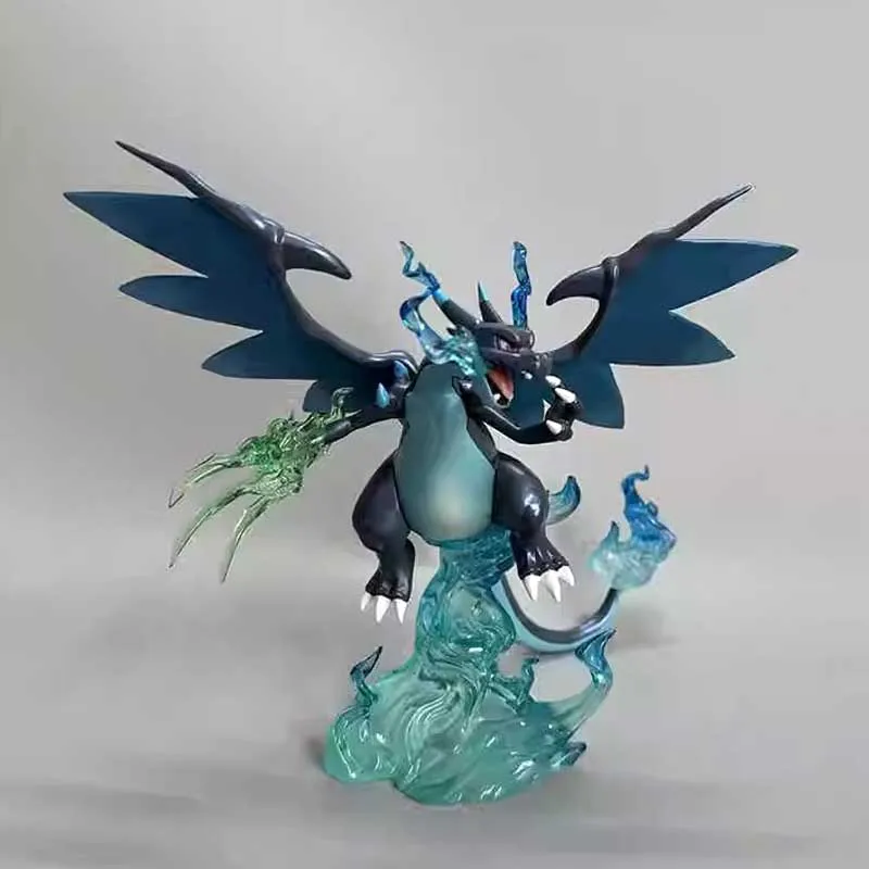 Figurine détaillée de Pokémon Glurak Charizard ou Quajutsu Greninja