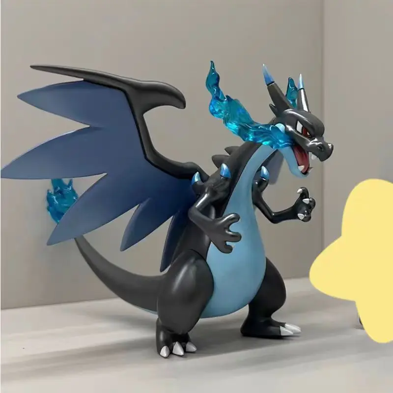 Figurine détaillée de Pokémon Glurak Charizard ou Quajutsu Greninja