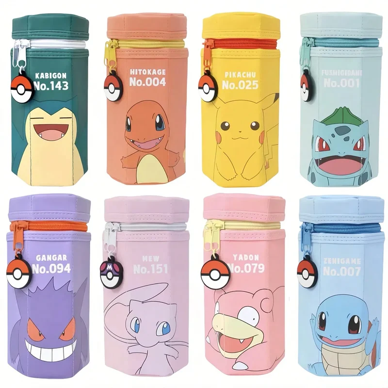 Boîte à crayons Pokémon Pikachu avec différents motifs