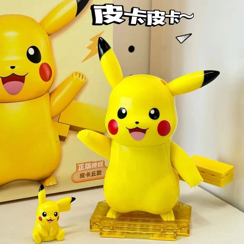 Figurines de blocs de construction Pokémon (Gengar, Plinfa, Ronflex, Pikachu, Jigglypuff, Togepi)