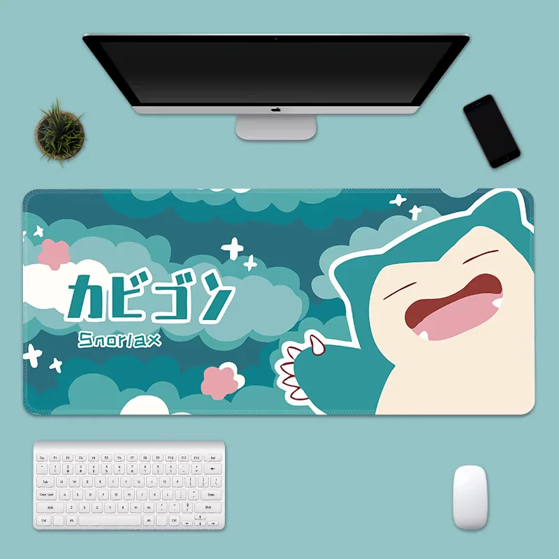 Tapis de souris de jeu Pokémon Anime avec différents motifs