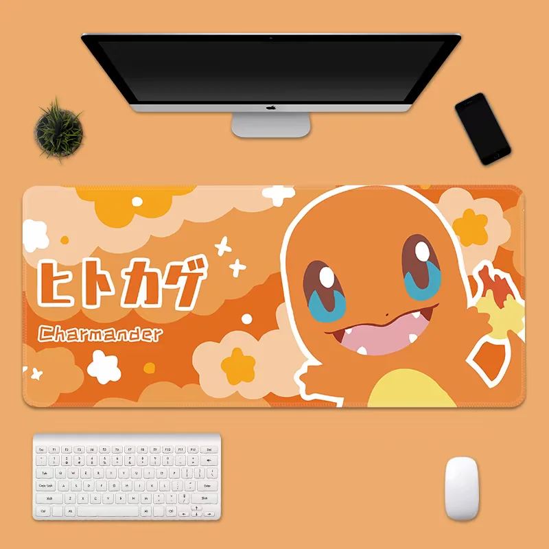Tapis de souris de jeu Pokémon Anime avec différents motifs