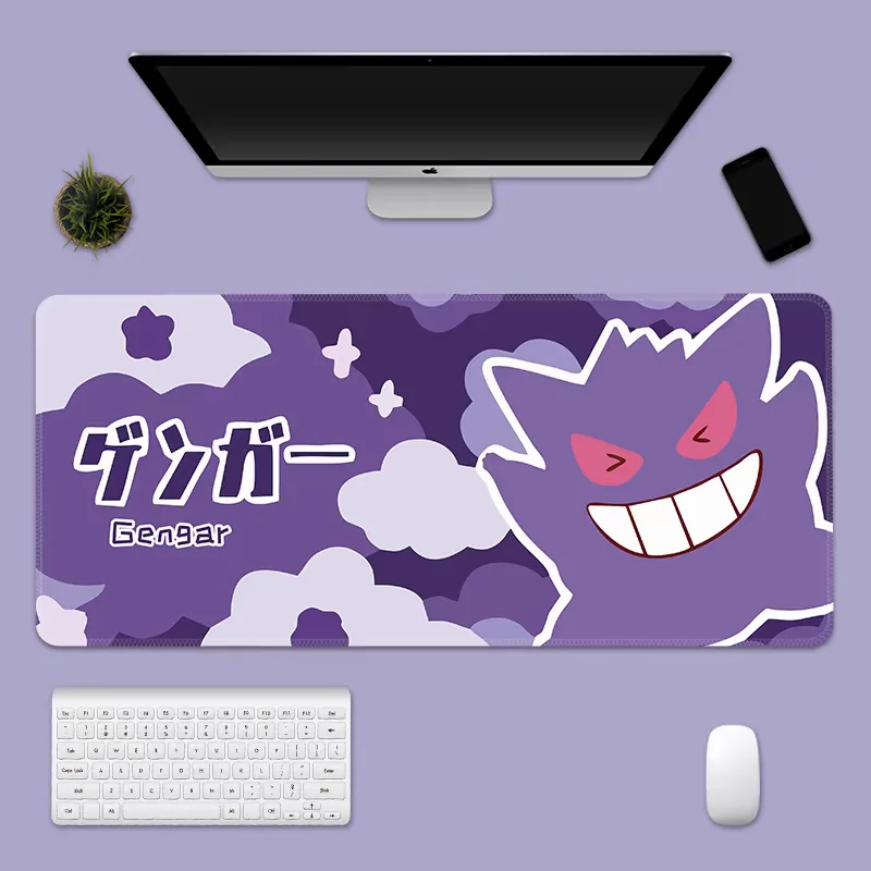 Tapis de souris de jeu Pokémon Anime avec différents motifs