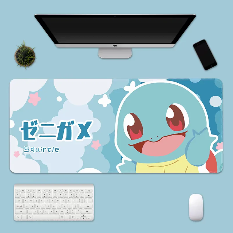 Tapis de souris de jeu Pokémon Anime avec différents motifs