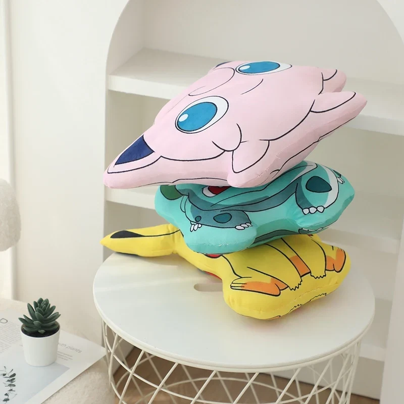 Oreillers Pokémon mignons (Gengar, Pikachu, Bulbasaur, Jigglypuff, etc.)