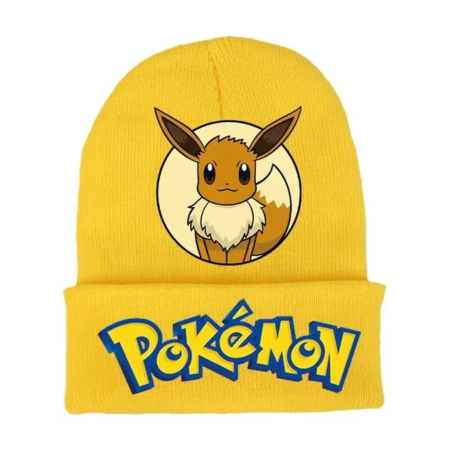 Bonnets d'hiver colorés et chauds aux motifs Pokémon