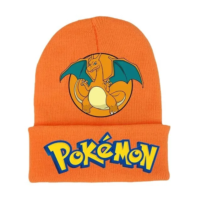 Bonnets d'hiver colorés et chauds aux motifs Pokémon
