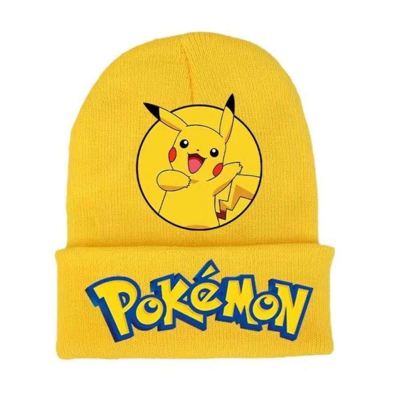 Bonnets d'hiver colorés et chauds aux motifs Pokémon