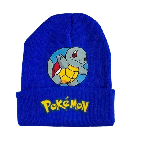 Bonnets d'hiver colorés et chauds aux motifs Pokémon