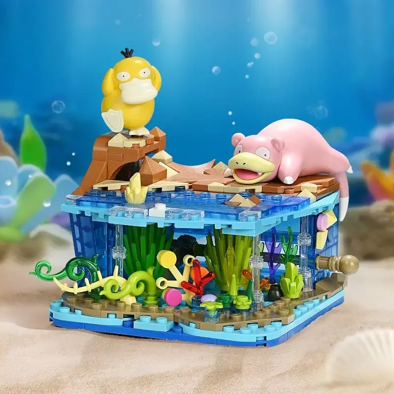 Ensembles de jouets de construction Pokémon (Pikachu Tournesol, Enton et Flegmon ou Pikachu et Plinfa)