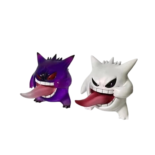 Figurine Gengar (env. 9 cm) avec Pokémon langue tendue