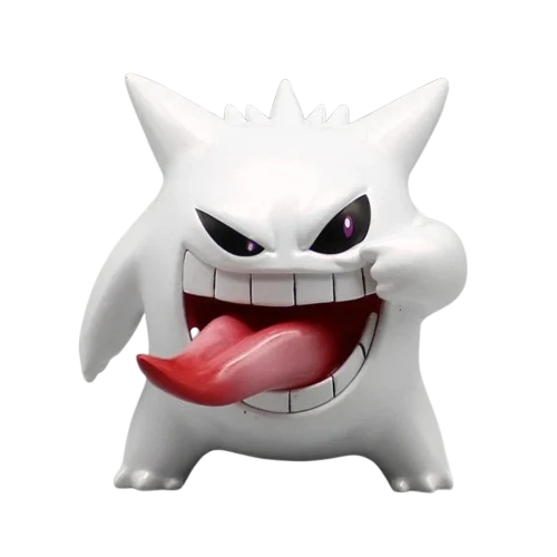 Figurine Gengar (env. 9 cm) avec Pokémon langue tendue