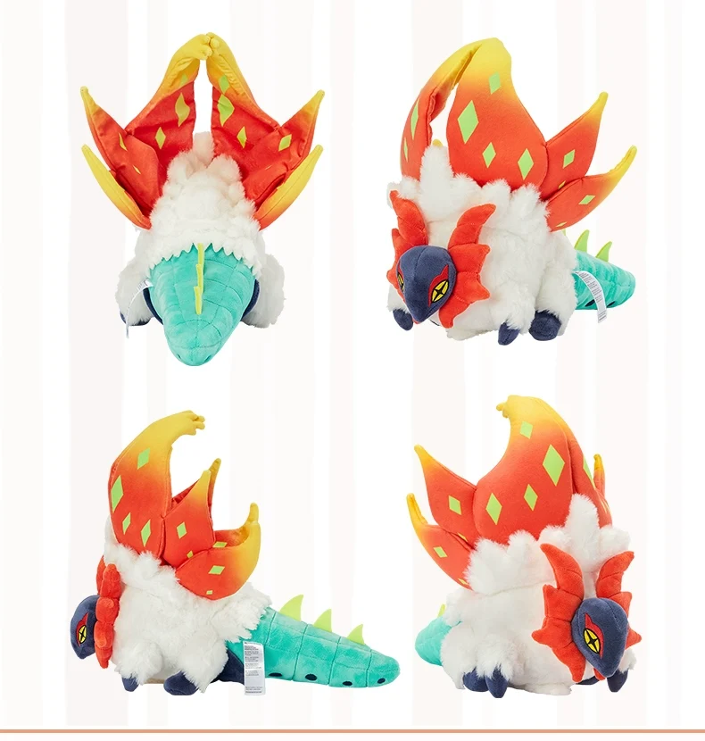Peluches Pokémon Baojian, Roartail, Flutterhair ou Creepwing