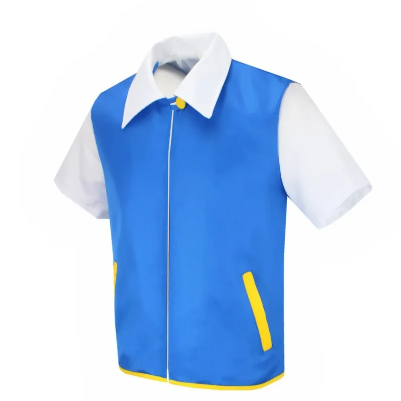 Pokémon Ash Ketchum ensemble de costumes Cosplay