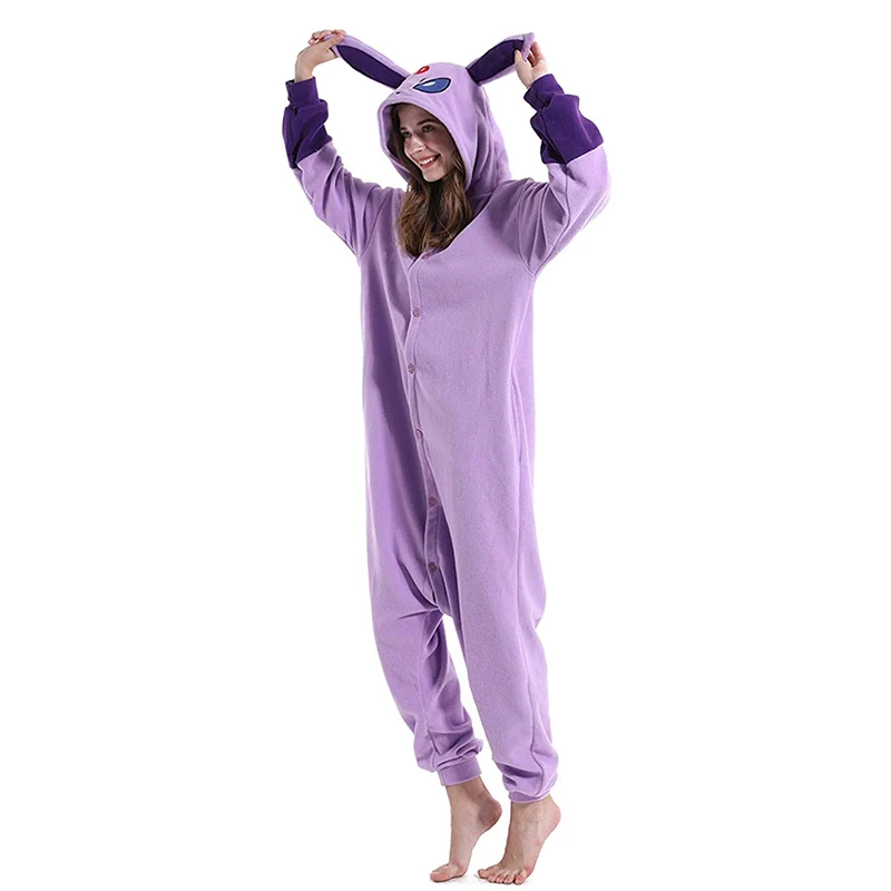 Psiana Espeon Pokemon Onesie Cosplay