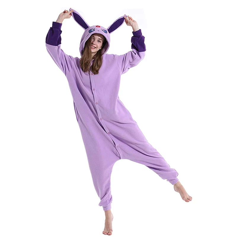 Psiana Espeon Pokemon Onesie Cosplay