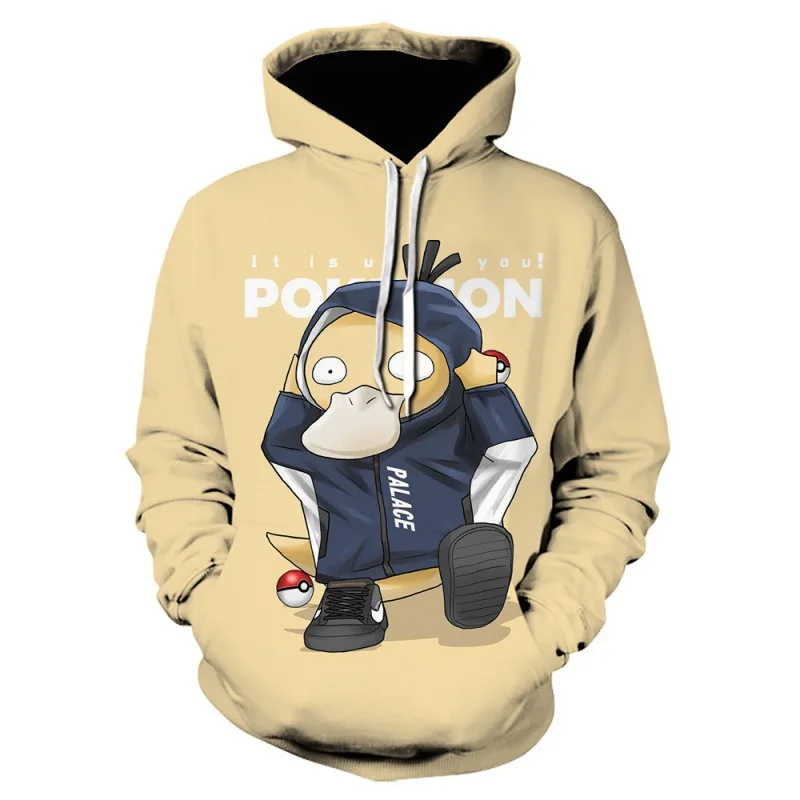 Pull à capuche Pokemon dans différents motifs