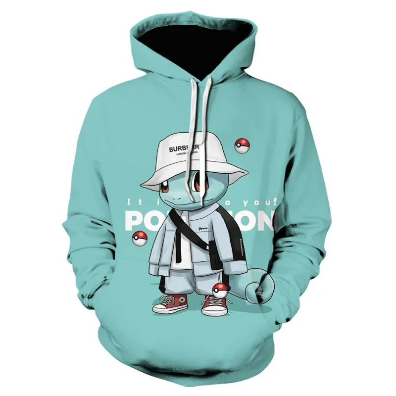 Pull à capuche Pokemon dans différents motifs