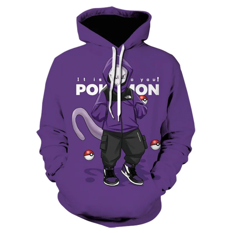 Pull à capuche Pokemon dans différents motifs