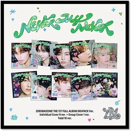 ZEROBASEONE — Never Say Never, 1er album complet (Digipack, Ricky Ver.)