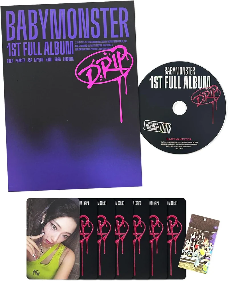 BABYMONSTER — Drip, 1er album (Zip Lock Ver.)