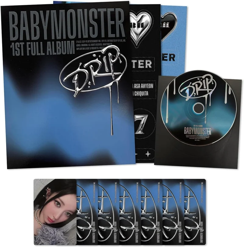 BABYMONSTER — Drip, 1er album (Binder Ver.)
