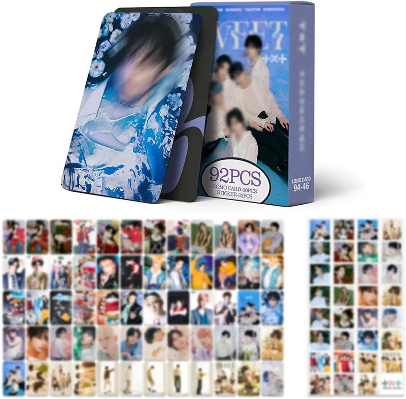 Lot de 92 photocards TXT Sweet v2 (DKRAHRJJ)