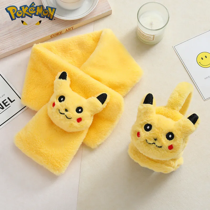 Écharpe ou cache-oreilles polaire Pikachu pour enfant