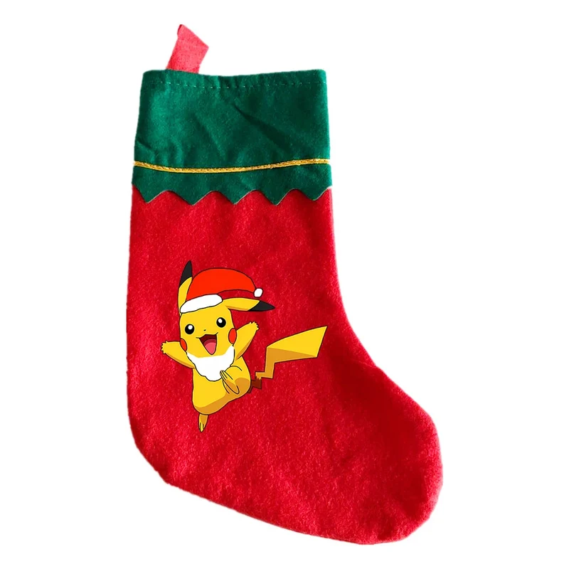 Bottes Pokémon Père Noël - Bas de Noël avec motif Pikachu