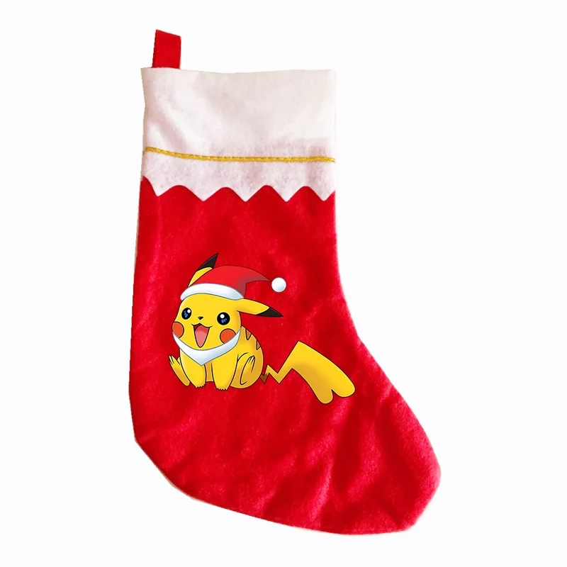 Bottes Pokémon Père Noël - Bas de Noël avec motif Pikachu