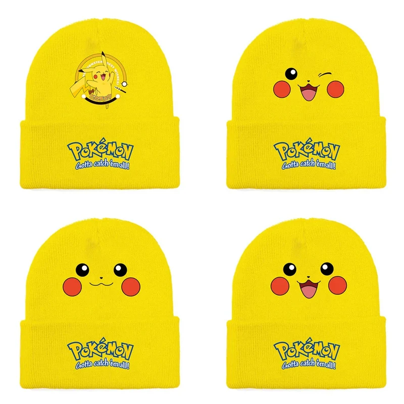 Bonnet d'hiver Pikachu pour enfants