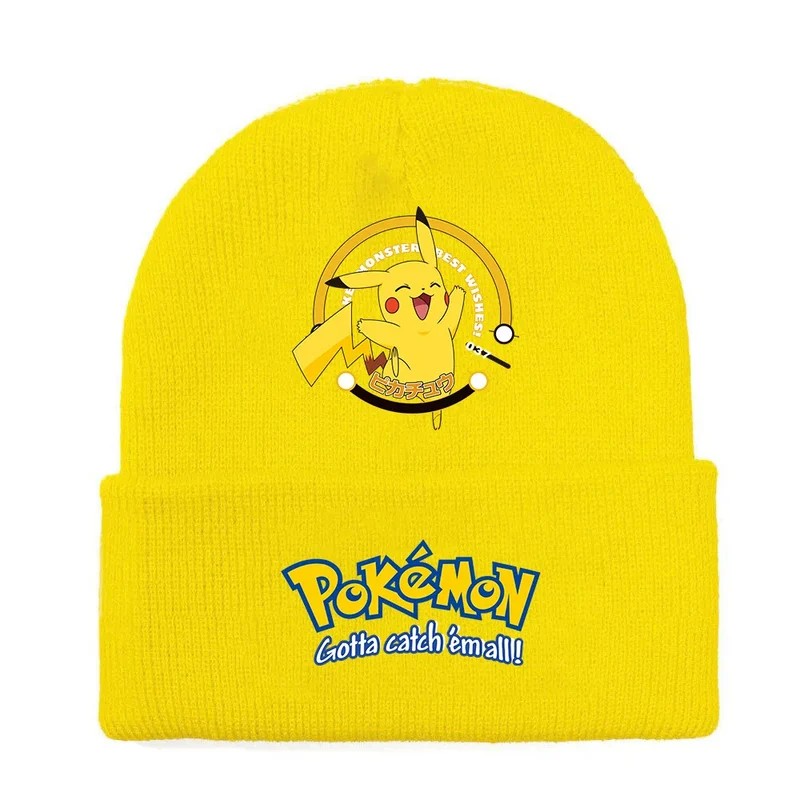 Bonnet d'hiver Pikachu pour enfants