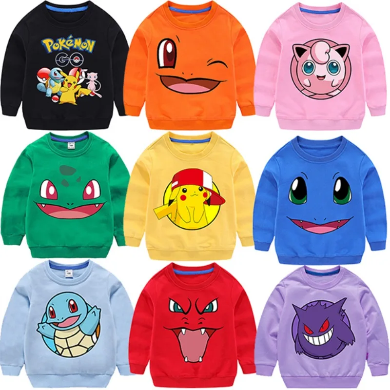 Sweat à capuche Pokémon pour enfants dans de nombreux motifs et couleurs