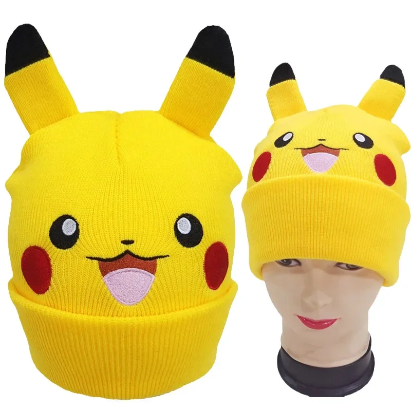Chapeau d'hiver cosplay Pikachu